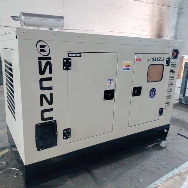 Generator 15kva to 100KVA ISUZU Generators Soundproof 0