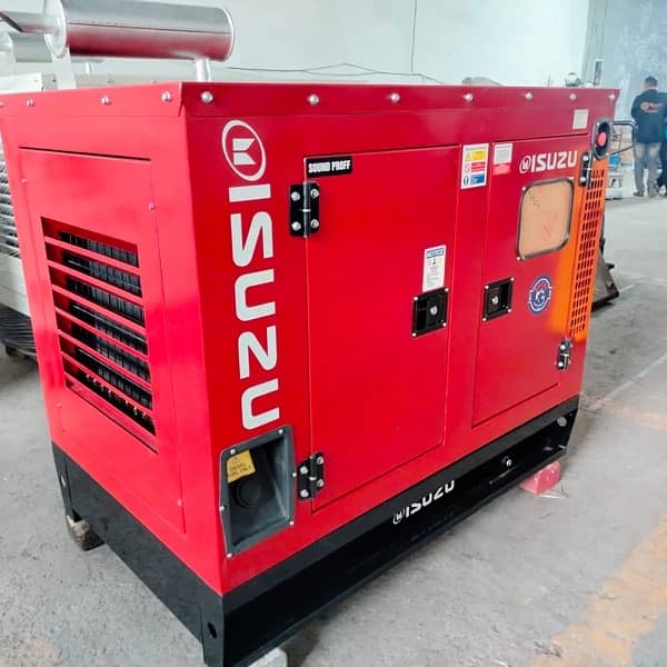 Generator 15kva to 100KVA ISUZU Generators Soundproof 4