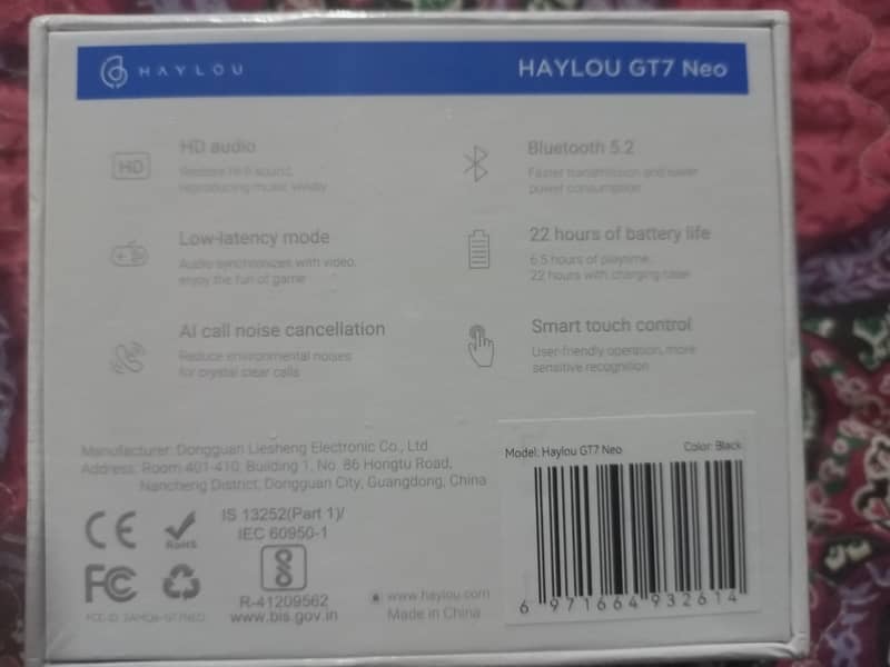 Haylou GT7 Neo TWS Wireless Earphones 1