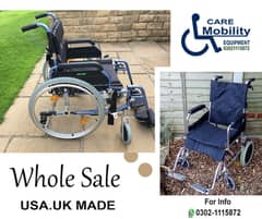 Folding Wheelchair/UK Import Patient Wheelchair/Medical Wheelchair