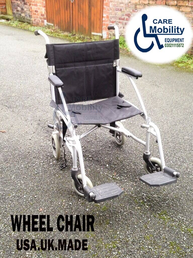Folding Wheelchair/UK Import Patient Wheelchair/Medical Wheelchair 6