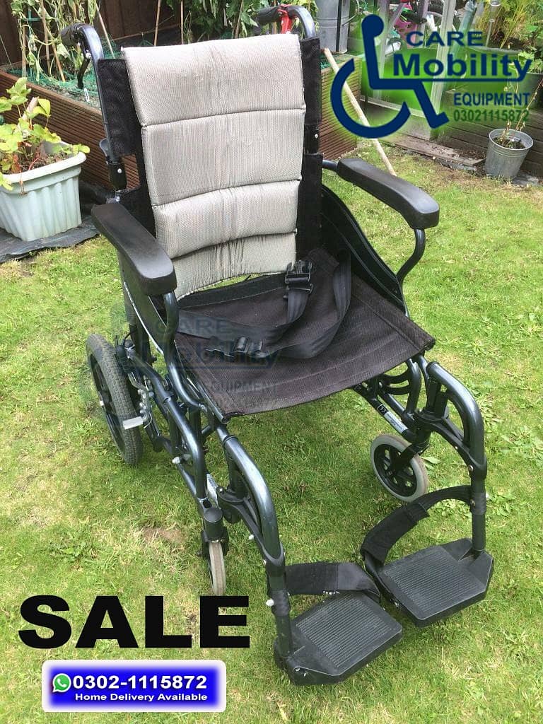 Folding Wheelchair/UK Import Patient Wheelchair/Medical Wheelchair 14