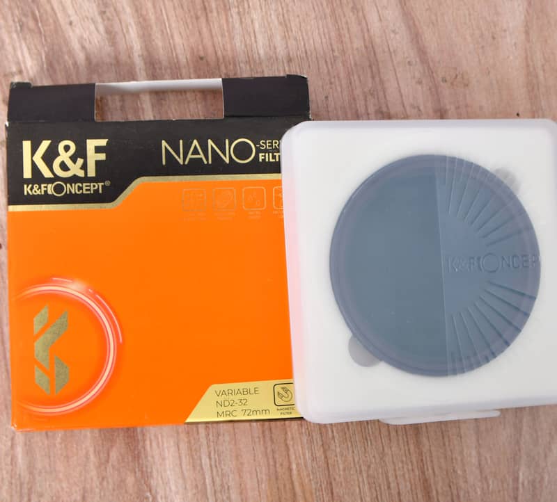 K&F Concept 72mm Lens Filter | ND2-32 |  Magnetic Variable | 1