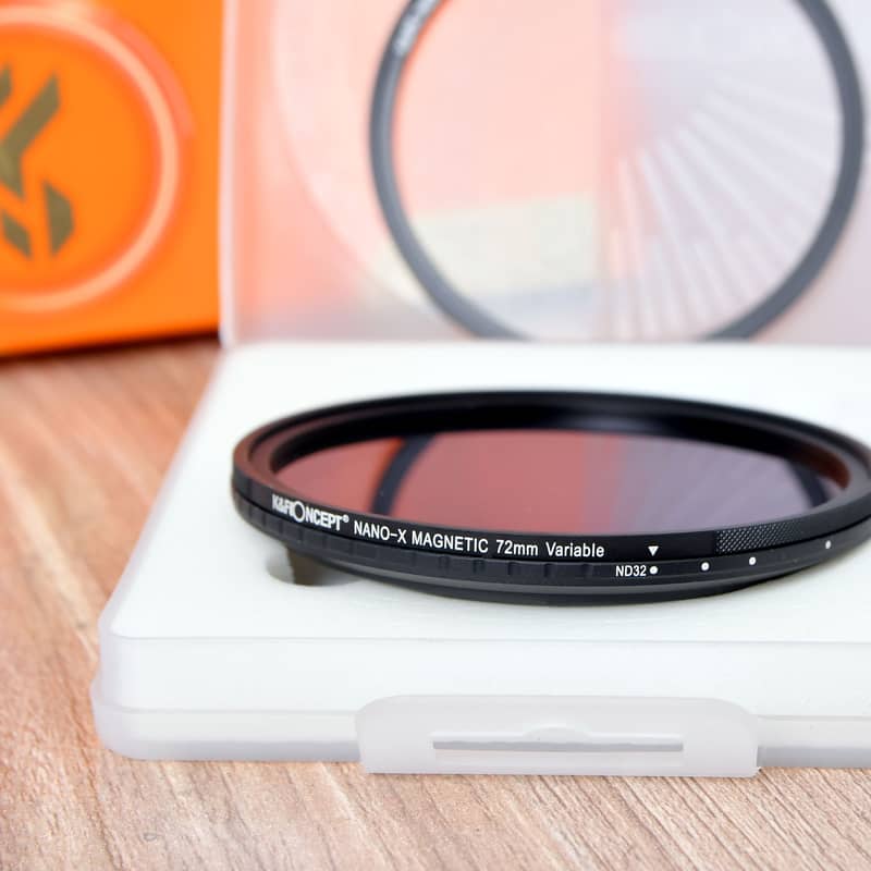 K&F Concept 72mm Lens Filter | ND2-32 |  Magnetic Variable | 2