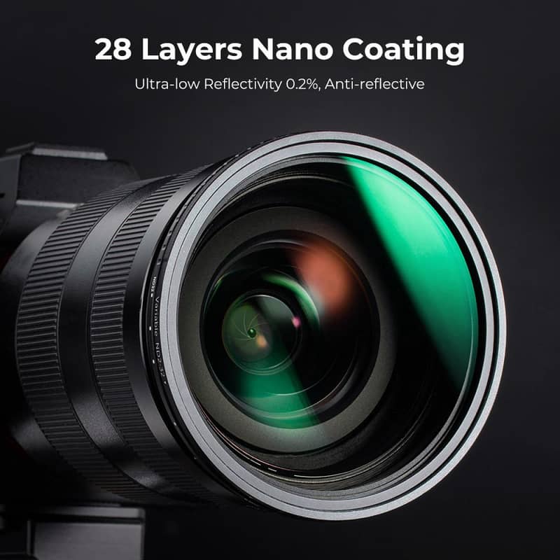 K&F Concept 72mm Lens Filter | ND2-32 |  Magnetic Variable | 7
