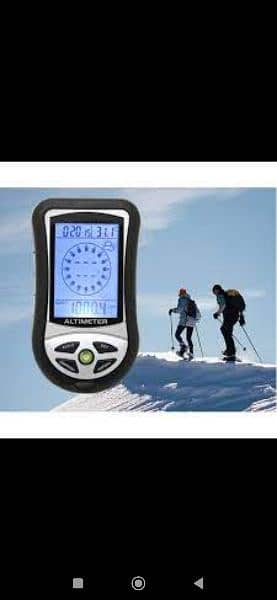 FR500 Multifunction Outdoor Altimeter - Barometer, Compass, Thermo 1