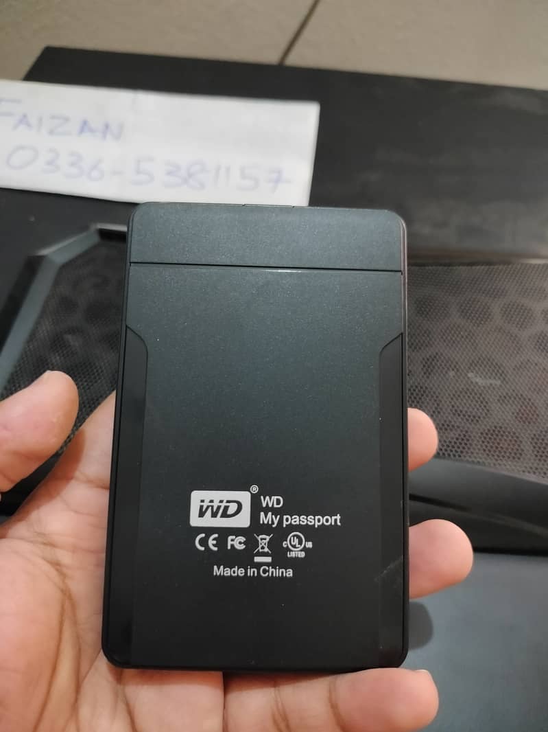 WD External Harddisk Case With Box USB 3.0 Portable Hard Disk Drive 8