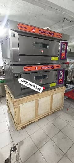 conveyor pizza oven deep fryer hot plate fast food machinery counter