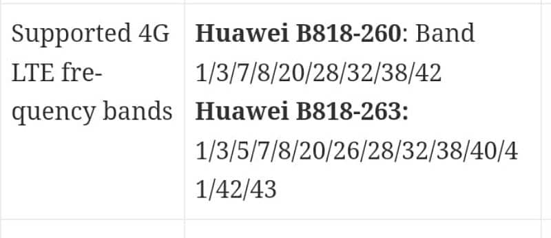 Huaiwa B 818-260 4G LTE Sim Router 1