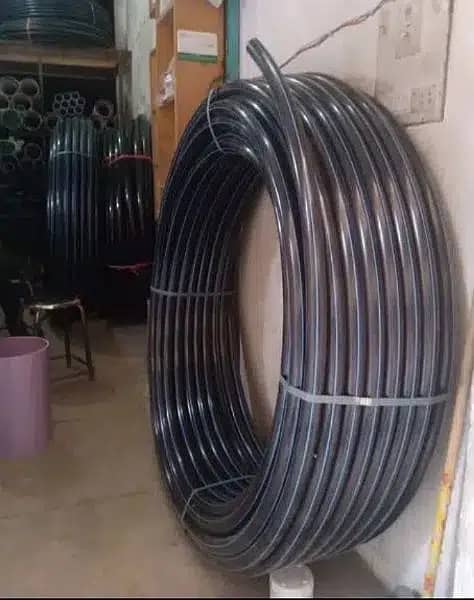 HDPE PIPE AND FITTING // BORE CASING PIPE // PE ROLL PIPE 3