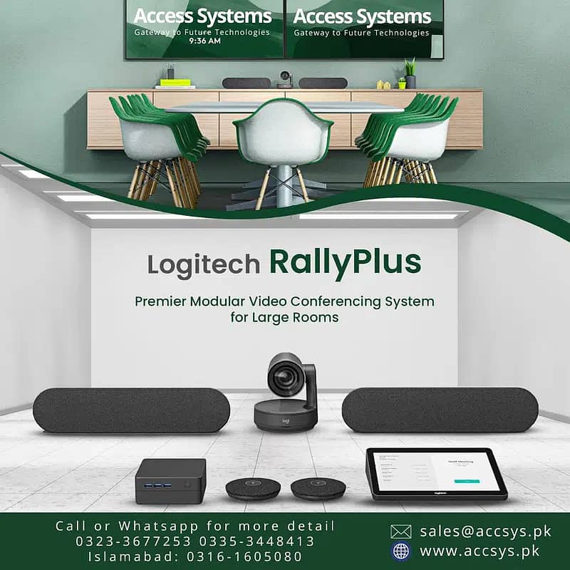 Logitech Group|Meetup Audio Video Conference Conferencing  03200419262 3