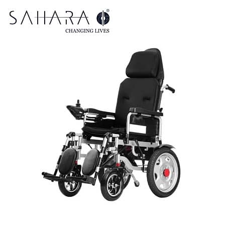 Executive Wheelchair With Reclining Back Adjustable Footrest 0