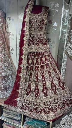 Bridal lehnga in excellent condition one time used