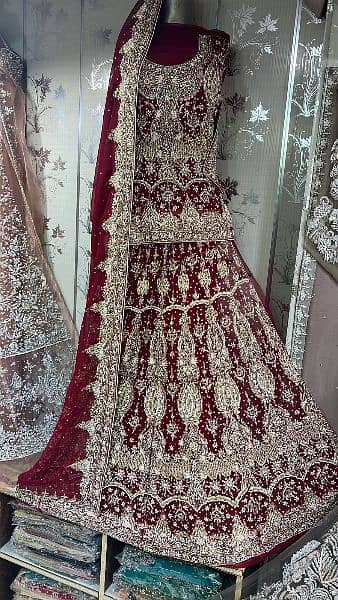Bridal lehnga in excellent condition one time used 0