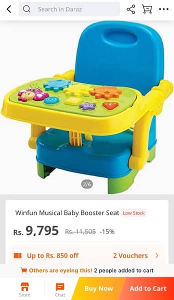 Winfun Baby Booster Musical Chair 8