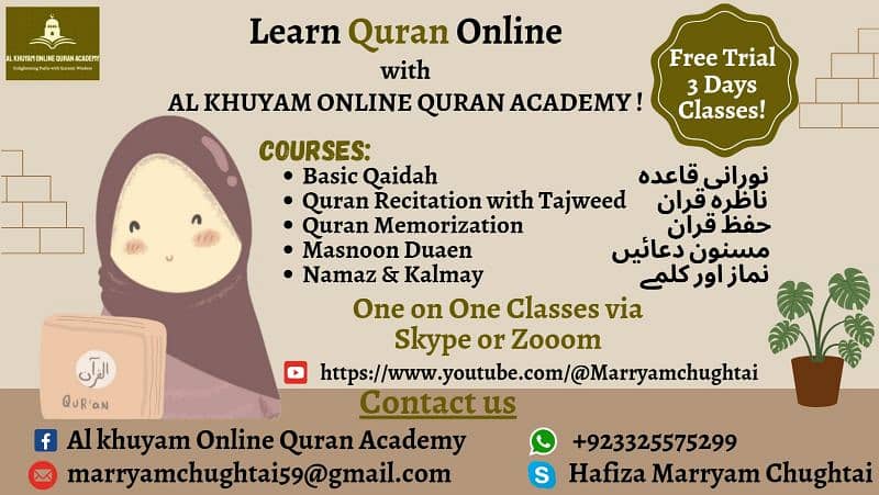 I am an Online Quran Teacher. 0