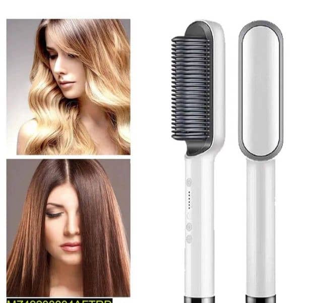 Professional Hair Straightener Brush 1