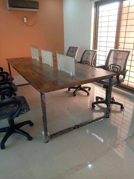 Workstation, workstation for 4 or 6 person, office table, furniture 2