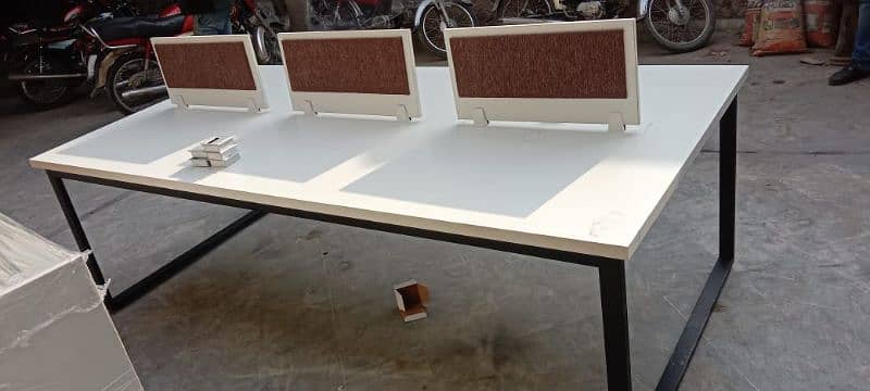 Workstation, workstation for 4 or 6 person, office table, furniture 9