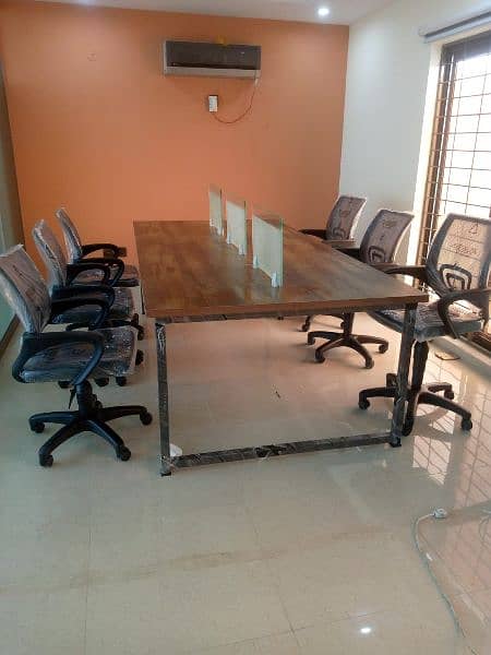 Workstation, workstation for 4 or 6 person, office table, furniture 13