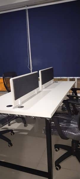 Workstation, workstation for 4 or 6 person, office table, furniture 17