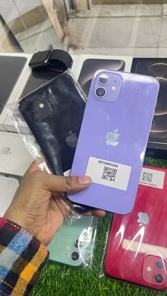 I phone 12 64gb jv 100% battery health 10by10 condition