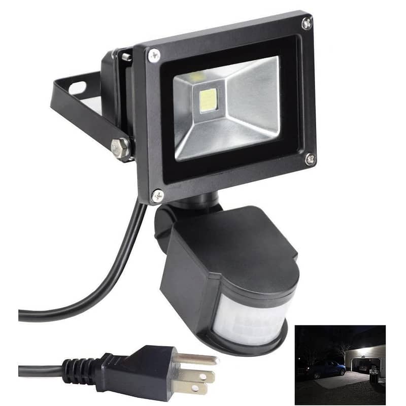 MEIKEE LED Security Floodlight IP66 With Motion Sensor Detector Switch 9