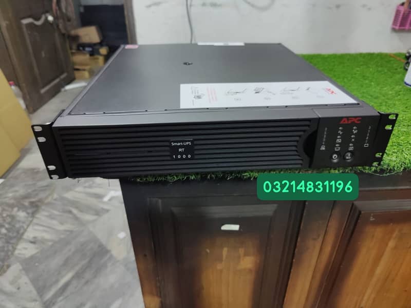 APC SURT 1000RMXLI ON-LINE PURE SINE WAVE UPS 0