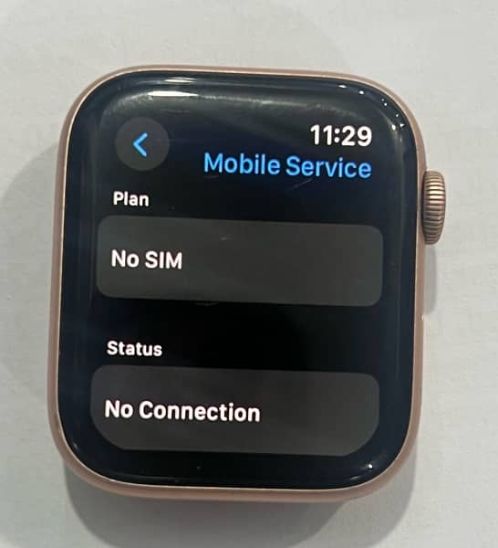 Apple watch no sim best sale no connection