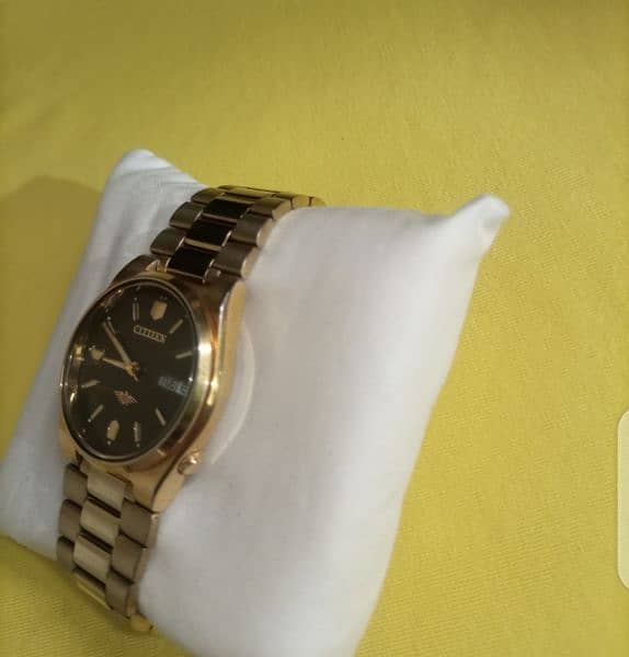citizen men watch/ hand watch/ wrist watch/ birthday gift/ gold watch 3
