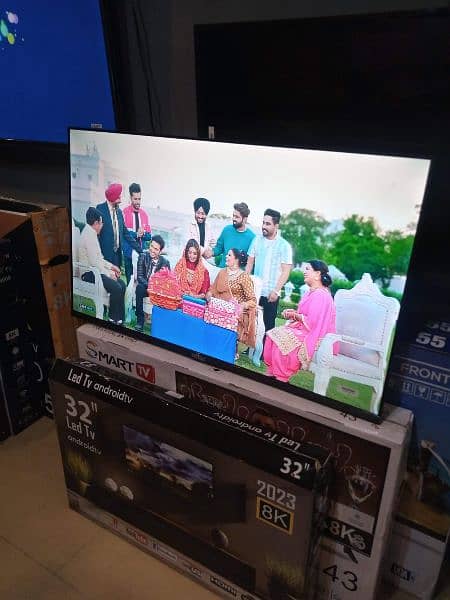 32 to 65 INCH Smart UHD Led tv Android wifi brand new 3