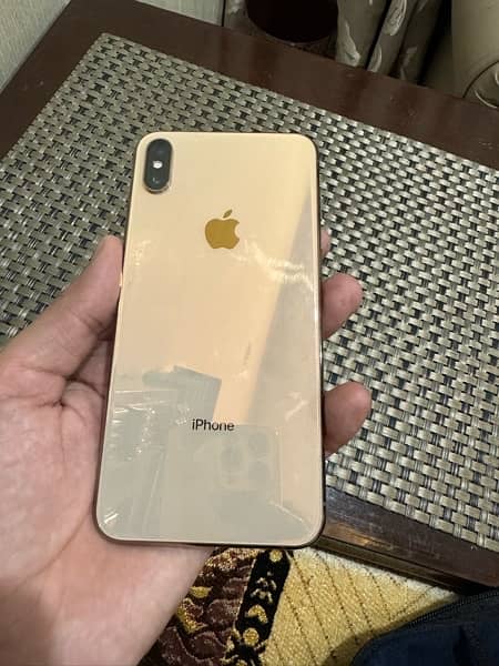 Apple iPhone XS Max Gold 256 GB Dual PTA Approved 0