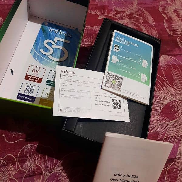 Infinix S5 6GB/128GB Complete Box 1