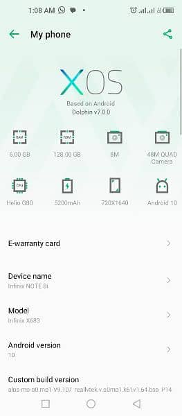 Infinix Not 8i For Sale 2