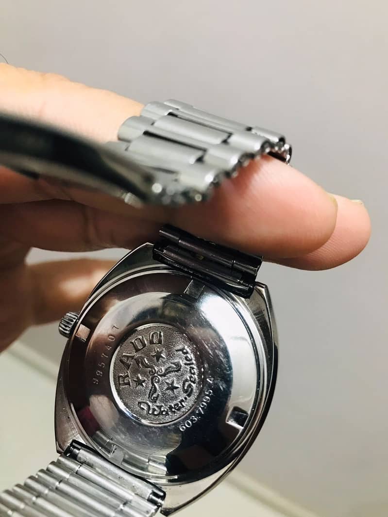 Rado golden horse swiss automatic watch silver original 1