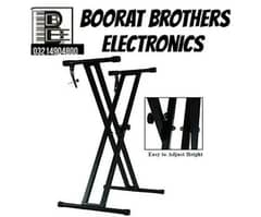 Double-X Keyboard Stand
available 0