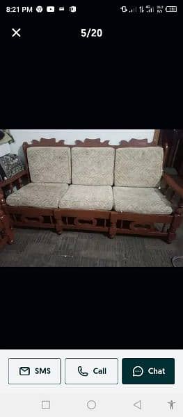 pure wood sofa for sale 1