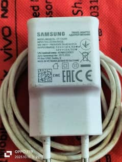 Samsung Galaxy a54 15 wat original box wala charger for sall jhang