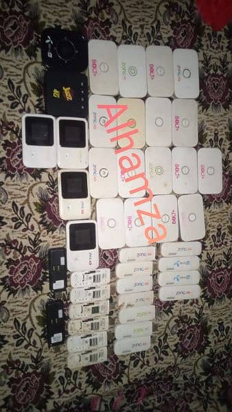 ptcl jazz zong telenor Huawei 4g LCD device unlocked all sims COD