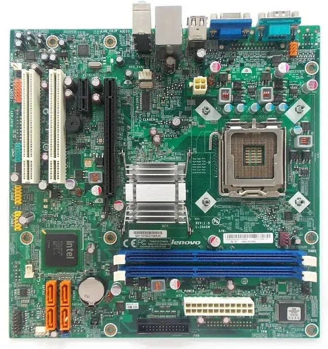 Lenovo L-IG41M Core2Due Desktop Barebone DDR3 Ram Supported 0