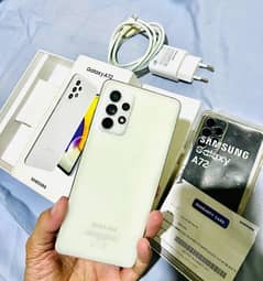 Samsung A72 ( Complete box ) PTA Aproved