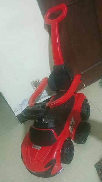 kids car with 2 extra wheels. in good condition 5