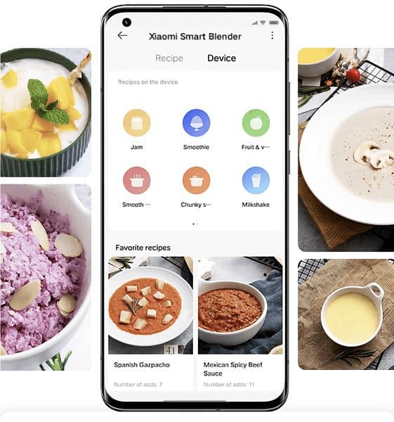 Xiomi Smart wifi blender/juicer/grinder 10