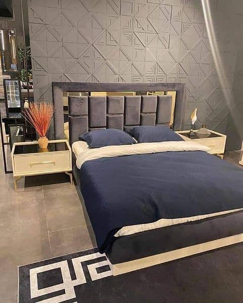 Branded New bone and wood Bed sets available at wholesale price. 4