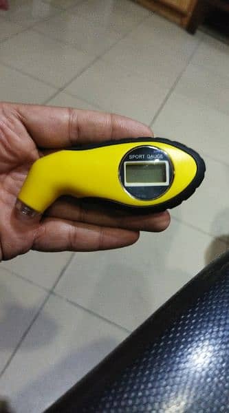 Digital LCD Car Tire Tyre Air Pressure Gauge Meter Yellow at Lowest p 12