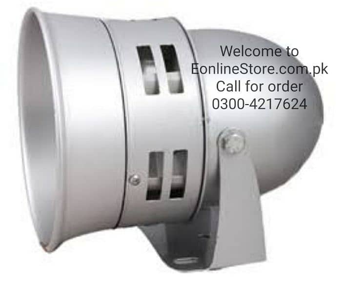 220V AC Loud Tone Car Alarm Siren Security Alarm Siren Horn + B 14