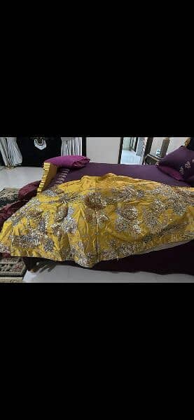 designer Mehndi lehnga full heavy work. . . 2