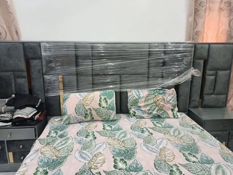 Bed Set Purchased on July 2023 with matress 8 Inches W/Out Matres 140k 3