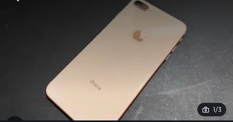 iPhone 8+ golden color 1