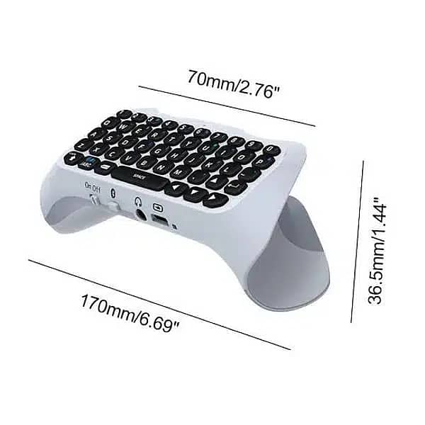 Wireless Controller Keyboard for PS5 0